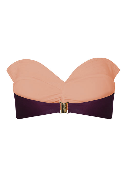 Victoria Top / Purple - Blush Pink